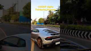 1200HP Alpha Twin Turbo Lamborghini Huracan in India Chennai #shorts