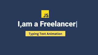 JavaScript Tutorial: Auto Typing Text Animation | Create Engaging Web Effects"