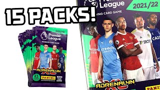 trying to *COMPLETE* my PANINI ADRENALYN XL 2021/22 PREMIER LEAGUE Collection (15 packs!!)