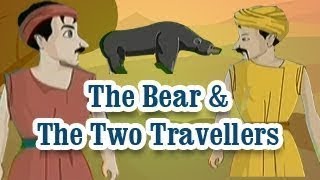 The Bear \u0026 The Two Travellers கரடி மற்றும் பயணிகள் |  Animated Tamil Stories | Tales of Panchatantra