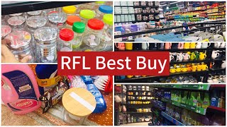 RFL Best buy থেকে সংসারের প্রয়োজনীয় কিনা কাটা।RFL Showroom tour/Latest offer details/Shopping Haul