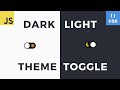 Dark Mode JavaScript toggle using localStorage even on reload