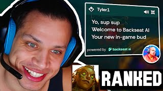 TYLER1 FIRST RANKED AI COACH GAME