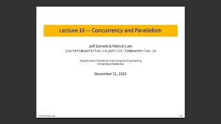 ECE 459 Lecture 9: Parallelization Techniques