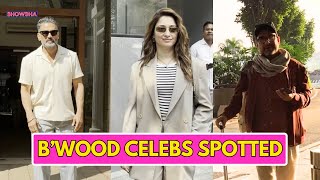 Tamannaah Bhatia, Suniel Shetty \u0026 Pankaj Tripathi Hit The Street In Style | WATCH