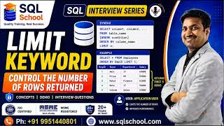 SQL LIMIT Keyword Explained Step by Step SQL Tutorial