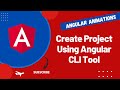1. Create a simple Angular Project using Angular CLI Too with ng new command - Angular16