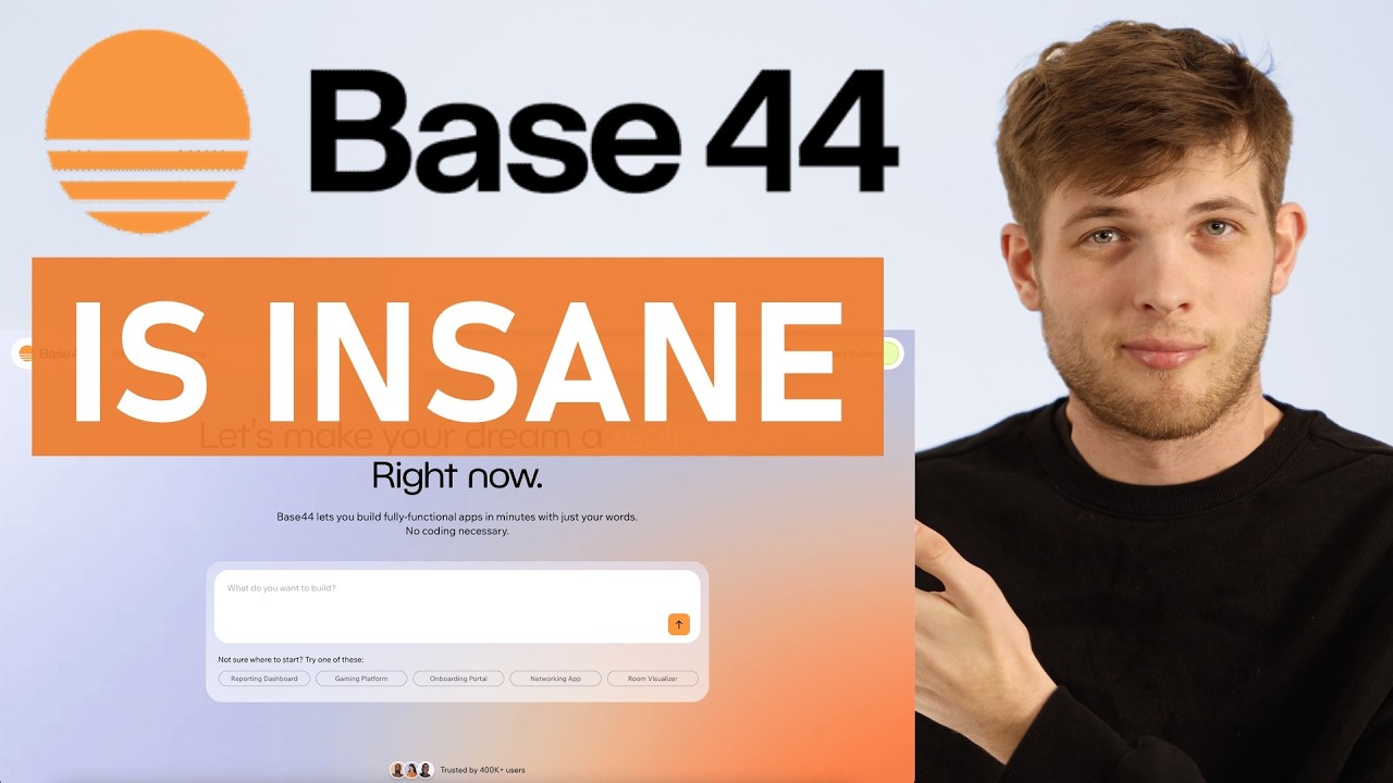 How To Use Base44 No Code Ai App Builder Tutorial 2025 Youtube