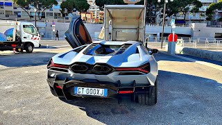 Billionaires Receive Ferrari 812 SuperFast in Monaco 🇮🇩 | Lamborghini Revuelto Swapped Into Truck 🚛💨