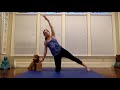 gate pose with lift 2019 sneaky strength yoga