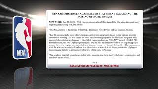 NBA Commissioner Adam Silver's statement regarding the passing of Kobe Bryant