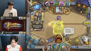 che0nsu vs Surrender - Hearthstone Grandmasters Asia-Pacific - Week 3