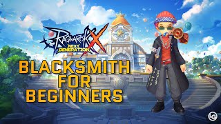 ROX | Blacksmith guide for Beginners | Tagalog