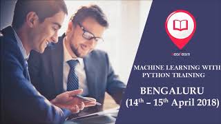 Machine Learning with Python Workshop in Bangalore