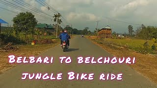 Belbari to belchouri jungle bike ride morang nepal