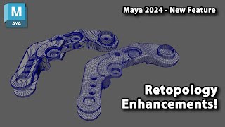 Modeling with Retopology and Make Live Enhancements
