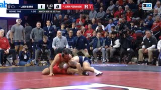 Josh Barr(PSU) vs John Poznanski(RU) Third Period 1/24/25 (Jeff Byers Radio Call)