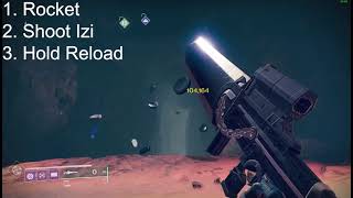 How to effectively DPS swap between Izanagi and a Rocket | Destiny