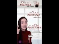 politics political politician english pronunciation shorts