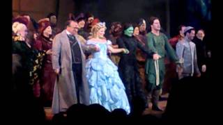 Wicked Curtain Call 6-18-11 Broadway Evening Show