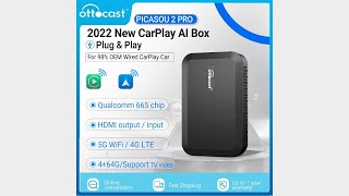 Review OTTOCAST PICASOU 2 PRO CarPlay AI Box 2024