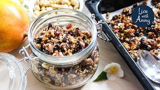 Domácí mango granola | bez přidaného cukru