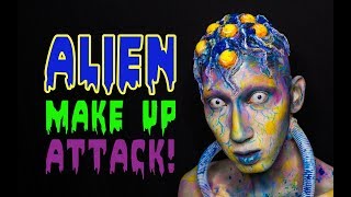 ALIEN MAKE UP ATTACK! - BY ICANGDIO