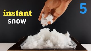 5 Crazy Science Experiments | Top 5 Experiments | Science Project | Instant Snow Experiments