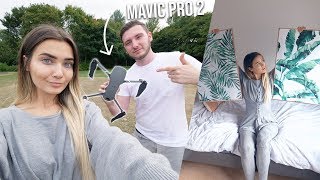 DECORATING THE GUEST BEDROOM & TESTING MAVIC PRO 2!