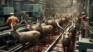 How Farmers Raise Millions of Deer to Produce Meat and Velvet