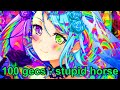 100 gecs stupid horse nightcore