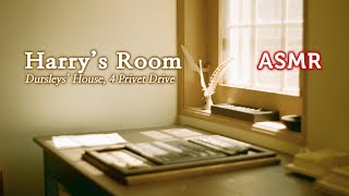ASMR 해리 포터의 방, 프리빗가 4번지 2층의 가장 작은 방●여름 방학 마법 공부 중 | 4 Privet Drive Harry Potter's Room Ambience