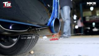 Honda Jazz GE with HKS Legal TI