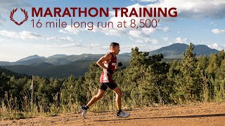 Long Run at 8,500' - Magnolia Road - Boulder, CO - Marathon Training