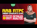 RRB NTPC UNDER GRADUATE LEVEL NOTIFICATION|DETAILED ANALYSIS| Xylem SSC & RRB