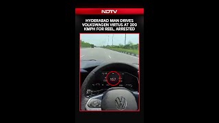 Video: Hyderabad Man Drives Volkswagen Virtus At 200 Kmph For Reel, Arrested
