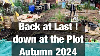 Finally Back at the plot … Autumn 2024 update