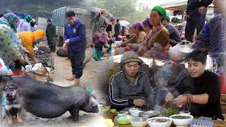 PHIÊN CHỢ LỢN CẮP NÁCH VÙNG CAO - CHỢ NGUYÊN SƠ MỘC MẠC CÓ MÓN ĂN ĐẶC BIỆT HẤP DẪN