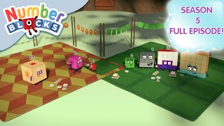 @Numberblocks- Club Picnic 🧺 | Shapes | Season 5 Full Episode 18 | Learn to Count