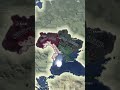 WW2 but the major countries were all in Ukraine | Hoi4 Timelapse #history #hoi4mp #hoi4 #map #hearts