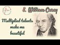 Multiplied talents make me Beautiful - Day 8 - Missionary - William Carey