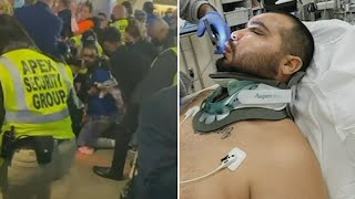 Rams fan says he was attacked by another fan at SoFi Stadium | ABC7