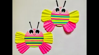 Paper Craft || Butterfly Crafts for Kids || Simple Butterfly crafts || Art & Craft DIY