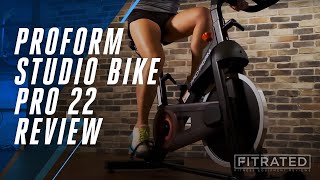 ProForm Studio Bike Pro 22 Review (2022) - FitRated