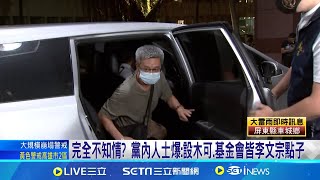 完全不知情? 黨內人士爆:設木可.基金會皆李文宗點子李文宗遭羈押禁見 前柯幕僚徐慈檉: 高高在上的李董│記者 楊凱安 高貫軒│【新聞一把抓】20240930│三立新聞台