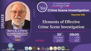 Elements of Effective Crime Scene Investigation | Barry A J Fisher