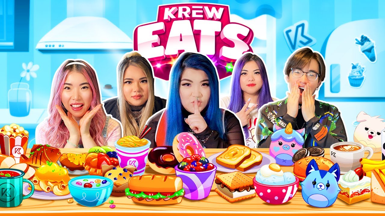 We Made A Game Krew Eats Cooking With Krew Youtube