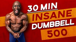 30 Minute Full Body Dumbbell HIIT Workout for Men Over 40 [Muscle & Fat Loss]