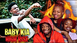 BABY KIA NEW FLOW GO CRAZY!🔥 Baby Kia - HIGH RISE (Official Music Video) | REACTION