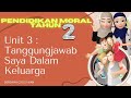 Pendidikan Moral Tahun 2 Unit 3: Tanggungjawab Saya Dalam Keluarga